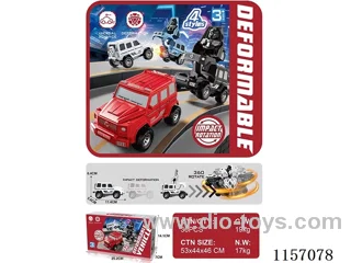 Inertia Crash Transformer Car