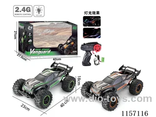 1：10 2.4G rc car with light included battery