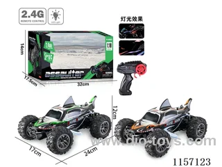 1：18 2.4G rc car with light not included battery