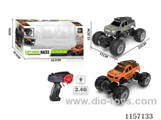 1：18 2.4G rc car not included battery
