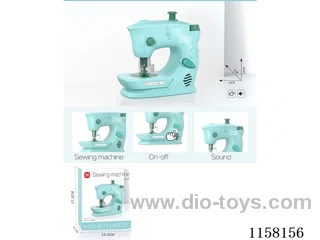 Lights music sewing machine 2*AA not included