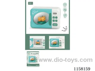 Electric Lighted Microwave Oven 2*AA not included