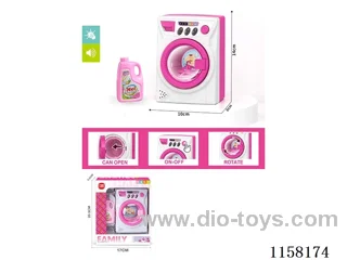Light and music washing machine 2AA not included