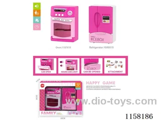 Light and Music Oven Refrigerator Combo 4*AA not included