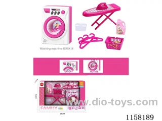 Electric Washing Machine Ironing Table Set 2*AA not included