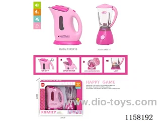 Electric Juicer, Kettle Set 4*AA not included