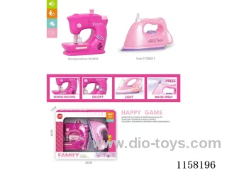 Sewing machine, iron combination 4*AA not included