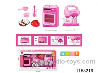 Electric Oven, Blender Set 5*AA not included