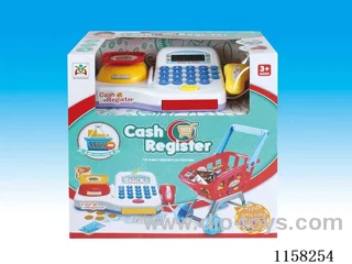 Smart cash register with shopping cart 2*AA not included