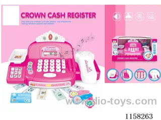 Crown Light & Sound Cash Register 4*AA not included
