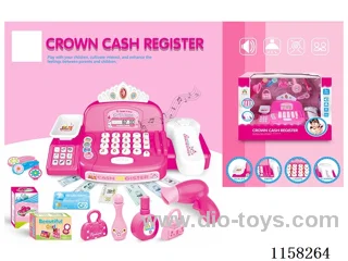 Crown Light & Voice Cash Register Set 4*AA not included