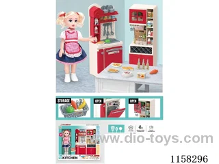 Wash basin wine cooler set (with doll)