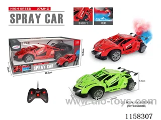 1：16 rc car with light/spray/manual door opening