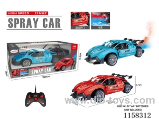 1：16 rc car with light/spray/automatic door opening