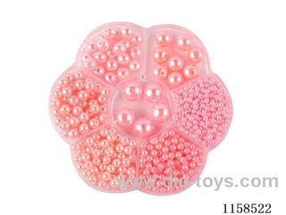 DIY Jewelry Set(3/4/5/6/8/10/12 mm Pearl + Thread (7 grids))