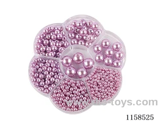 DIY Jewelry Set(3/4/5/6/8/10/12 mm Pearl + Thread (7 grids))