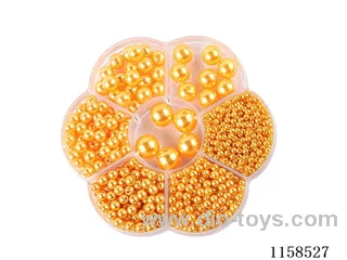 DIY Jewelry Set(3/4/5/6/8/10/12 mm Pearl + Thread (7 grids))