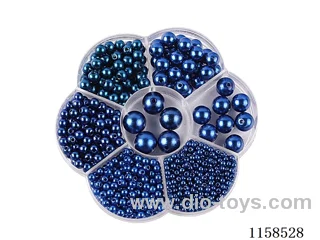 DIY Jewelry Set(3/4/5/6/8/10/12 mm Pearl + Thread (7 grids))