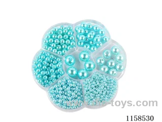 DIY Jewelry Set(3/4/5/6/8/10/12 mm Pearl + Thread (7 grids))