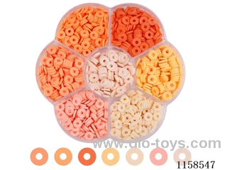 DIY Jewelry Set(Polymer clay + wire (7 grids))