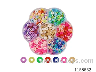 DIY Jewelry Set(Polymer clay + wire (7 grids))