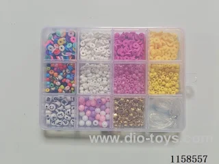 DIY Jewelry Set(4cm bead + polymer clay + Bead + 6cm color bead + letter bead (Russian) + thread (12 grids))
