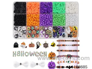 DIY Jewelry Set(3cm bead + polymer clay sheet + polymer clay bead + Pendant + thread (15 grids))