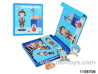 Magnetic jigsaw puzzle