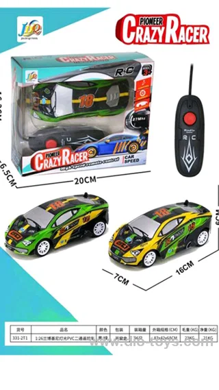 1：26 RC 2CH car with light in window box