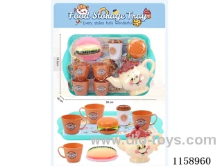Tea Set + Food