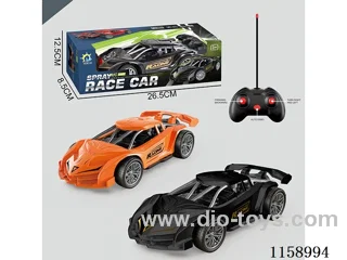 1:18 27MHZ rc car with light not included battery