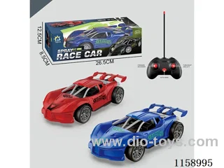 1:18 27MHZ rc car with light not included battery