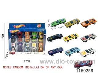 sliding alloy car（10PCS）