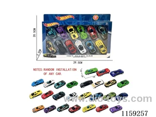 sliding alloy car（12PCS）