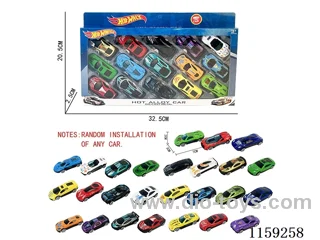 sliding alloy car（15PCS）