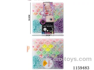 DIY beads in beads system beads (three-colour paper card mixed)