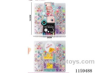 Tetris DIY white coloured beads (3-colour paper card mix)