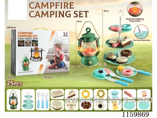 25PCS Outdoor Lights & Sounds Camping Set - Windproof Lamp 2AA(not included battery)