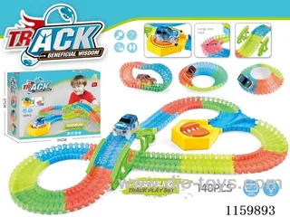 Glow-in-the-dark railcar