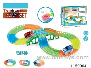 Glow-in-the-dark Railcar