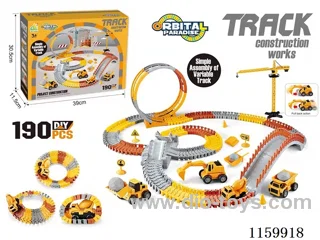 Urban Construction Project Railcar