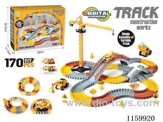 Urban Construction Project Railcar