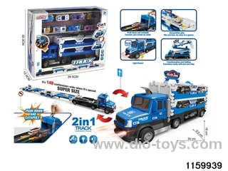 Lights Music Track Catapult Truck Set