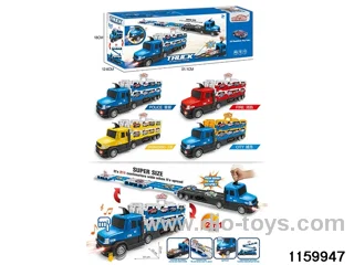 Lights Music Track Catapult Truck Set