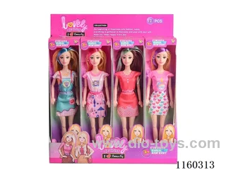 11.5 inch 11 jointed Barbie doll
