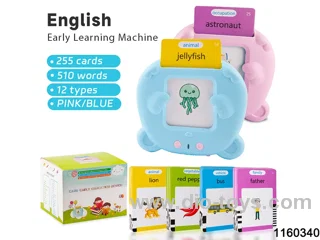 bear education machine (english +Arabic) 255cards chargeable