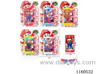 Mario mobile phone + glasses