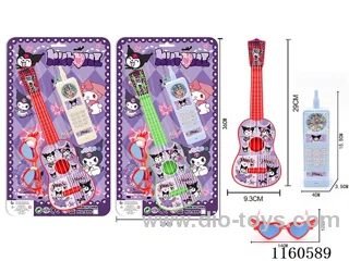 Guitar+Foam Mobile Phone+Glasses