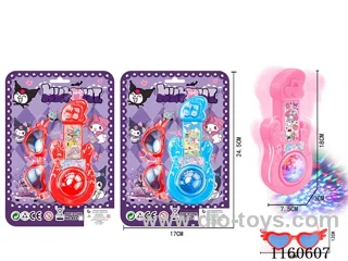Kurome Glitter Guitar + Glasses