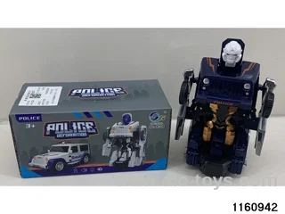 Electric Universal Transformer Police Car not included battery